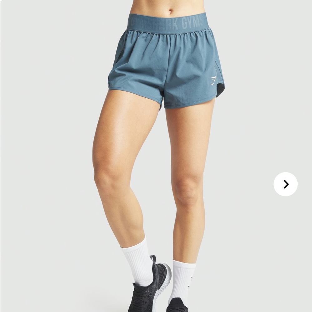 Gymshark loose training shorts-blue